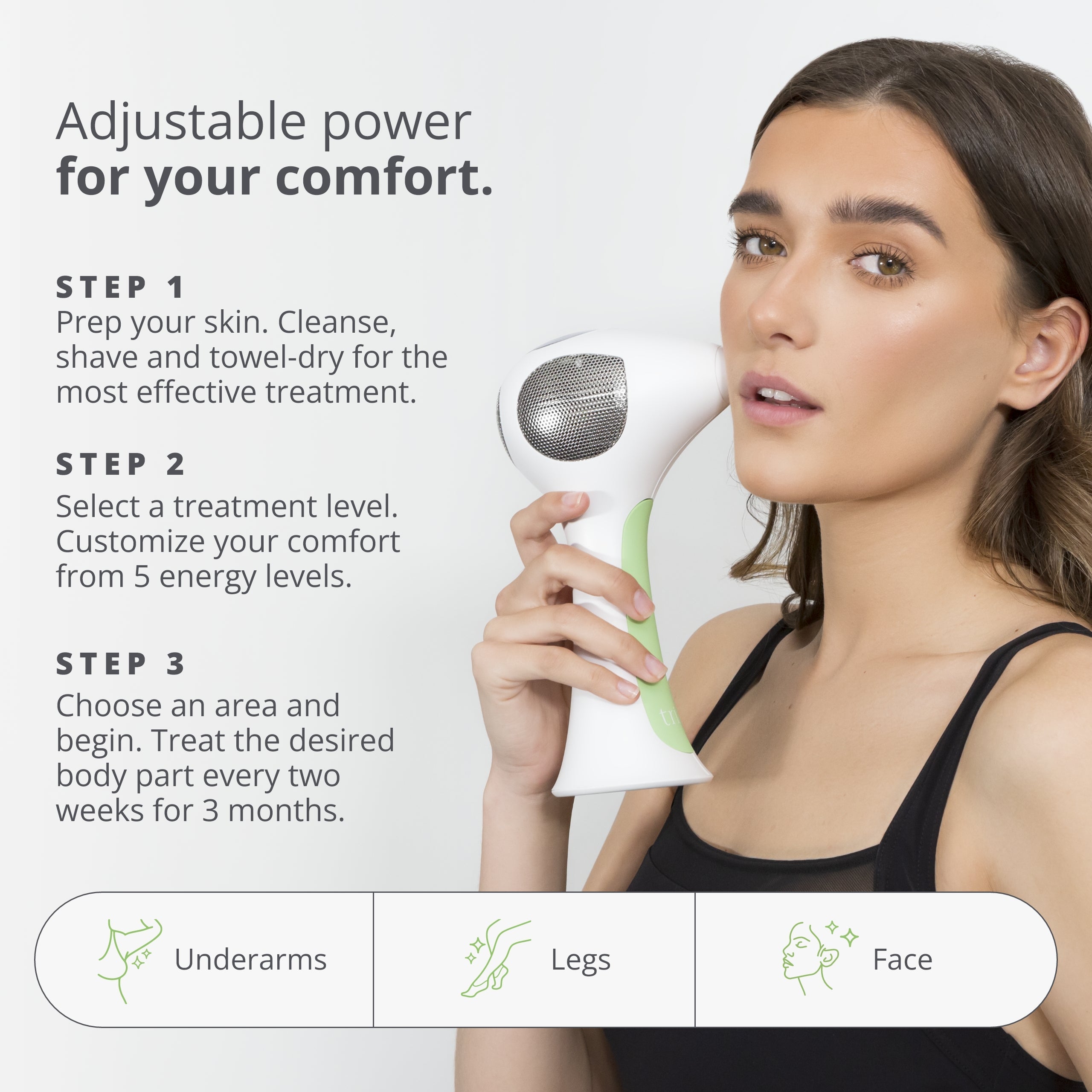 Tria Beauty Hair Removal Laser 4X Technology, WHITE/GREEN | eBay